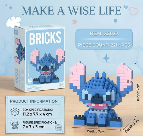 Angry Stitch Building Block Toys