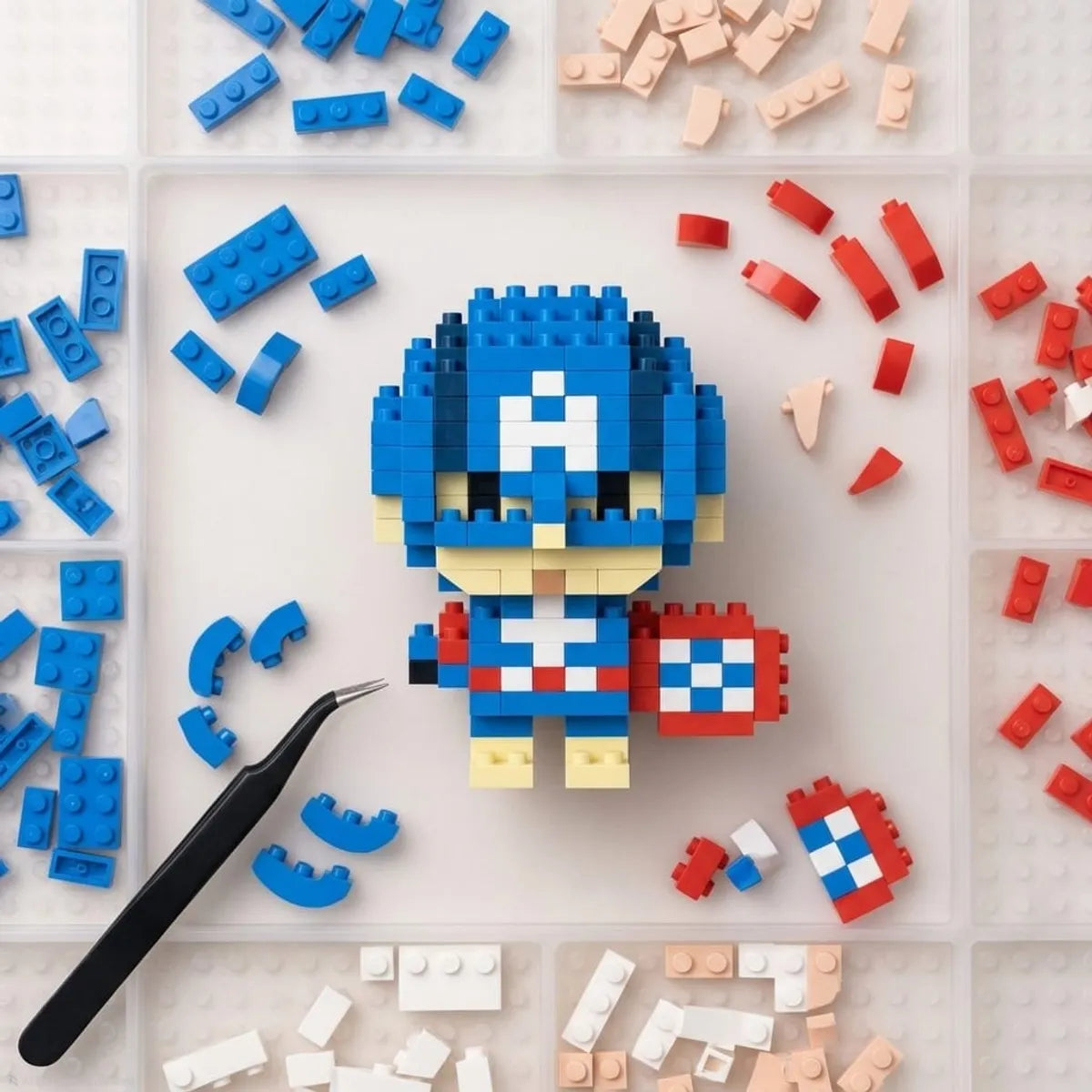 Captain America Mini Building Block Toys