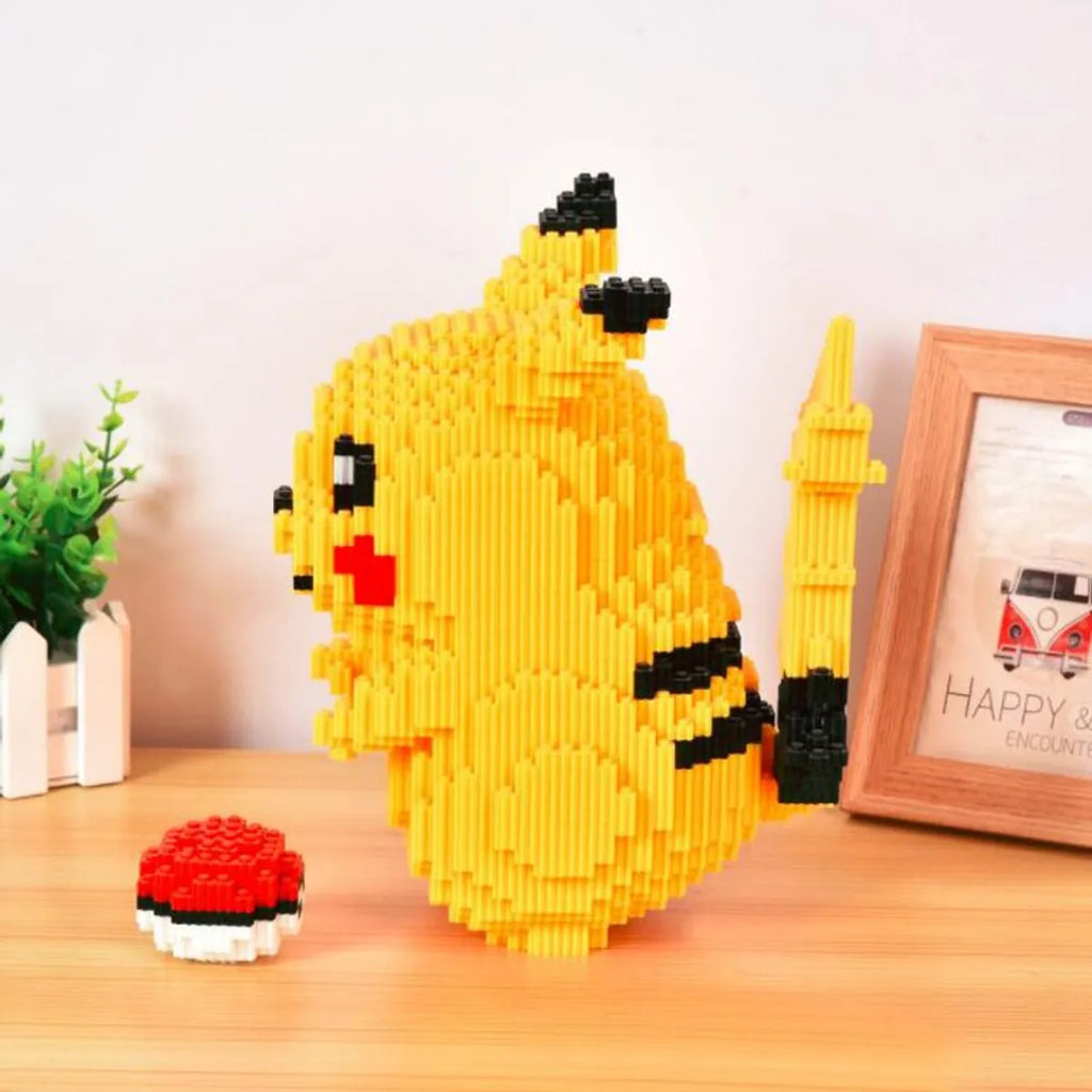 Pikachu Micro Building Blocks Set