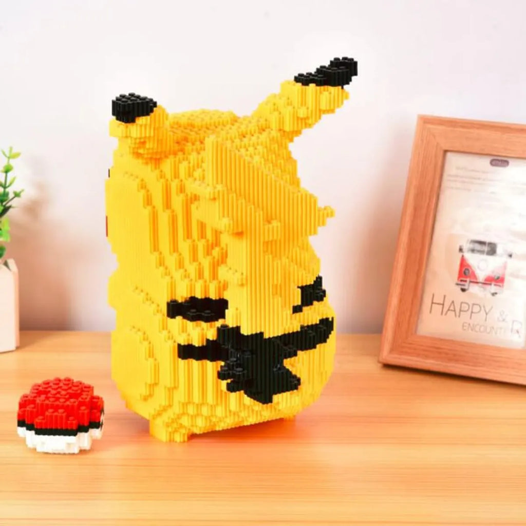 Pikachu Micro Building Blocks Set