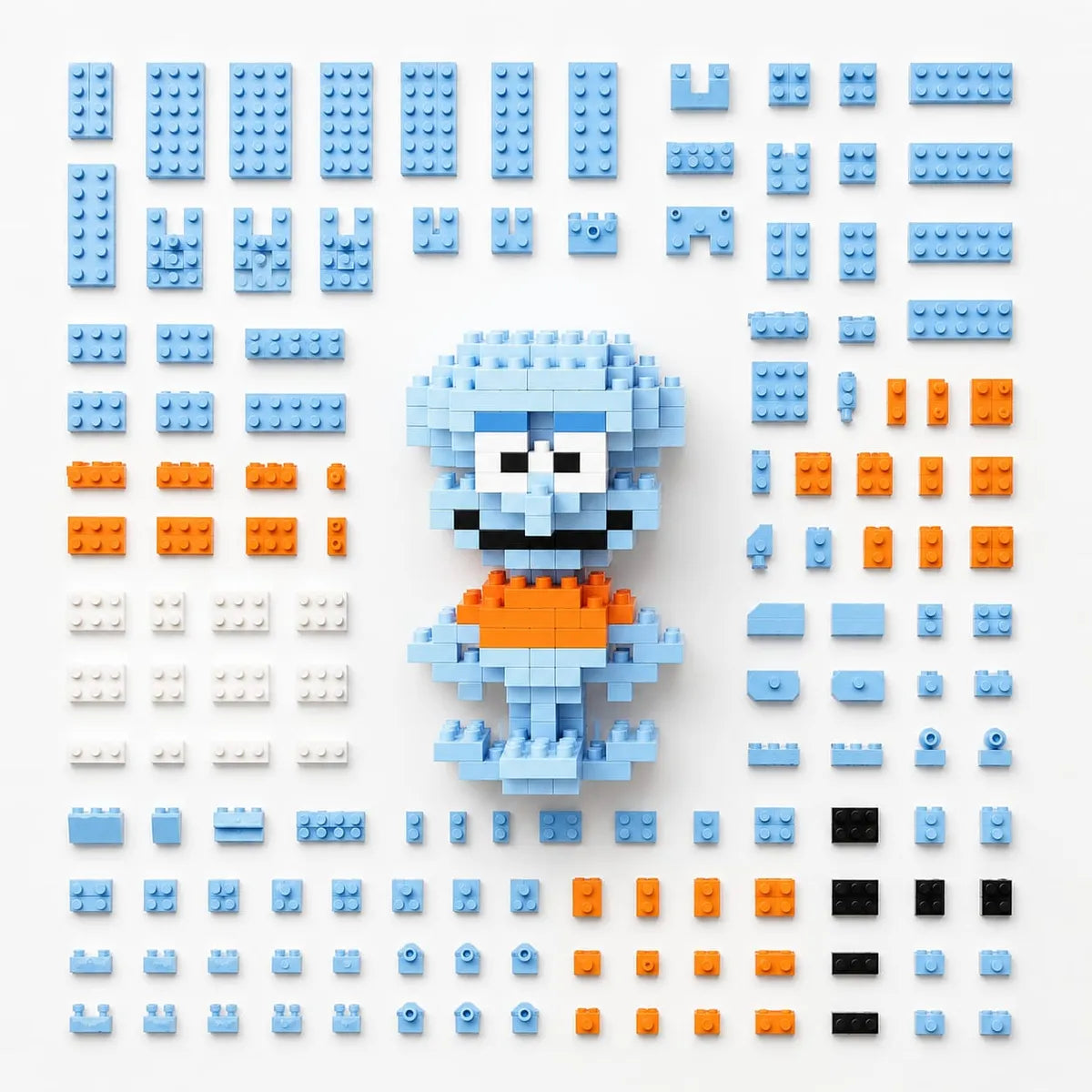Squidward Tentacles Building Block Toys