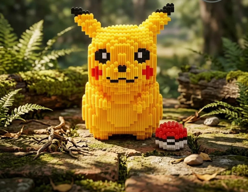 Pikachu Micro Building Blocks Set