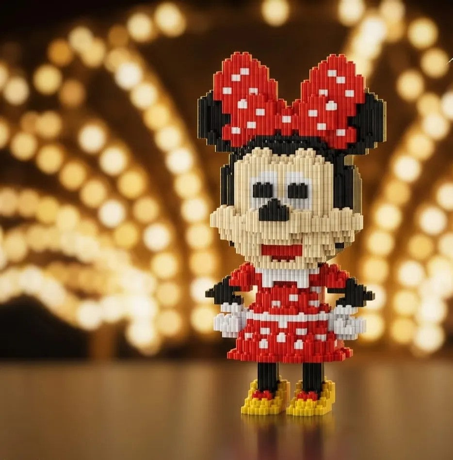 Minni Mouse Building Block Set - Collectible DIY Model